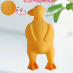 Jucarie tipatoare pentru caini, forma de pui, 16cm, Ropet - imagine 2