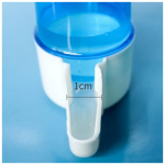 Adapatoare pentru pasari de colivie 110ml, albastru - imagine 2