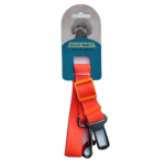 Lesa centura de siguranta auto pentru caini, pisici sau alte animale de companie, 40-70cm/2.5cm, Portocaliu, Ropet - imagine 2