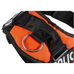 Ham pentru caini Police K9, marimea XL, 70-90 cm, Portocaliu - imagine 2