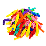 Set 100 Baloane Latex Punch Ball Multicolor, 45 cm, Ropet - imagine 2