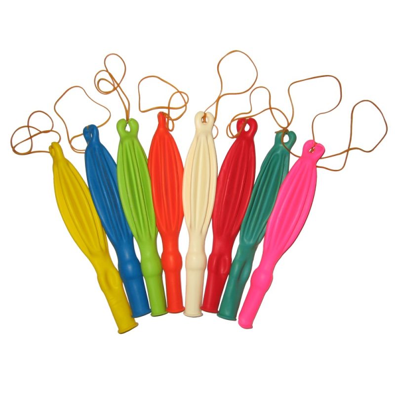Set 100 Baloane Latex Punch Ball Multicolor, 45 cm, Ropet - imagine 5
