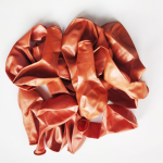 Set 10 Baloane Latex Rose Gold, 30 cm, Ropet - imagine 2