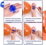 Set 10 Baloane Latex Rose Gold, 30 cm, Ropet - imagine 5