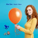 Set 10 Baloane Latex Rose Gold, 30 cm, Ropet - imagine 6