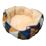 Culcus Confortabil Pentru Caini Sau Pisici, Multicolor, 50 x 40 x 20 cm, Ropet