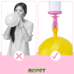 Pompa Manuala Pentru Umflat Baloane, Model 9063, Ropet - imagine 5