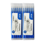 Set 12 Rezerve Roller Compatibile Frixion, 0.7 mm, Albastru, Bia