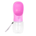 Sticla portabila cu recipient 2 in1, 350ml, Roz, Ropet
