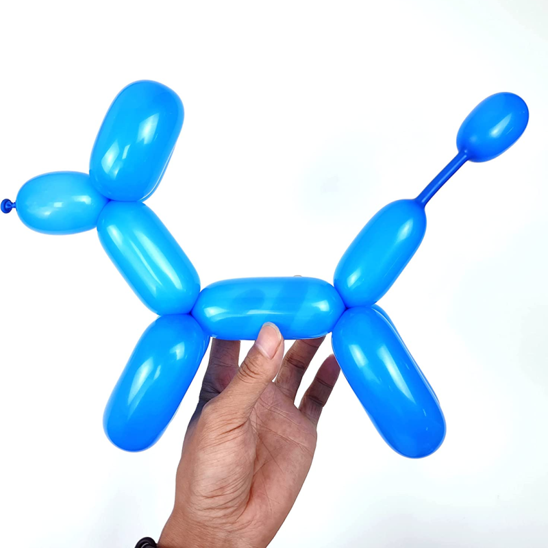 Set 25 Baloane Modelaj 260Q Colorate, Latex Rezistent, Ropet - imagine 5