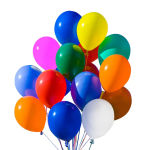 Set 50 Baloane Latex Multicolor, 23 cm, Ropet