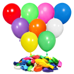 Set 50 Baloane Latex Multicolor, 23 cm, Ropet - imagine 2