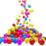 Set 50 Baloane Latex Multicolor, 23 cm, Ropet - imagine 3