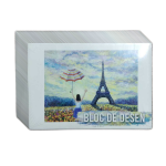 Set 10 Blocuri Desen A4, 80 g/mp, Ropet