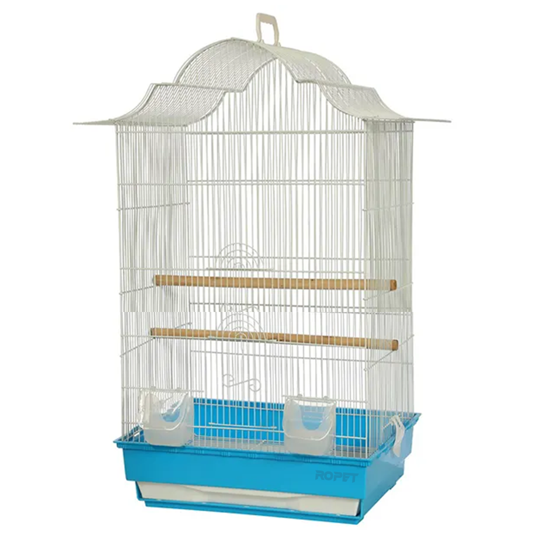Colivie pentru pasari 47x36x70 cm Colivie pentru pasari 47x36x70 cm, Tava Albastra - imagine 1