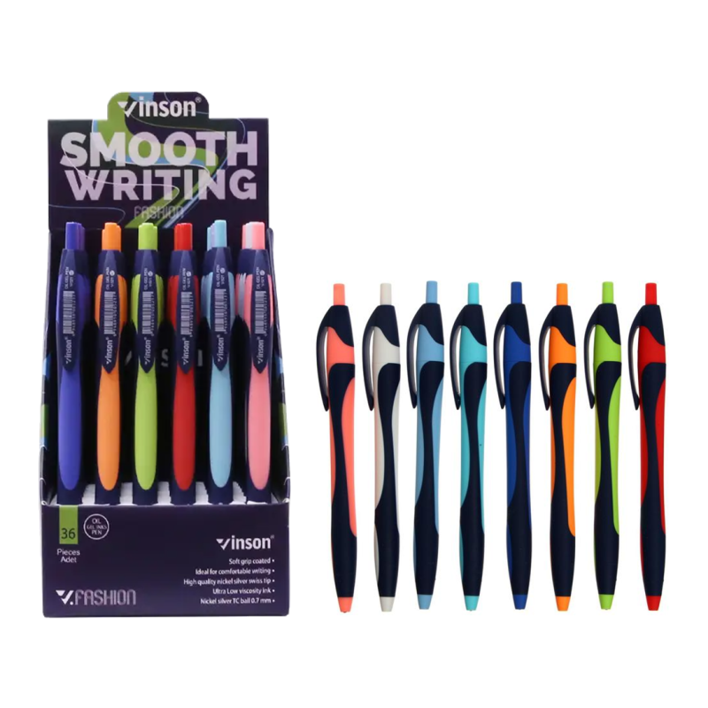 Pix Vinson Fashion Smooth, Cu Gel Pe Baza De Ulei, 0.7 mm - imagine 3