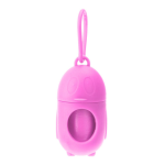 Set 2 role x 15 saci menajeri pentru fecale si dispenser cu agatatoare, pentru caini si pisici, Roz, Ropet - imagine 2