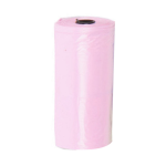 Set 2 role x 15 saci menajeri pentru fecale si dispenser cu agatatoare, pentru caini si pisici, Roz, Ropet - imagine 3