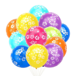 Set 25 Baloane Latex Cu Flori, 30 cm, Ropet
