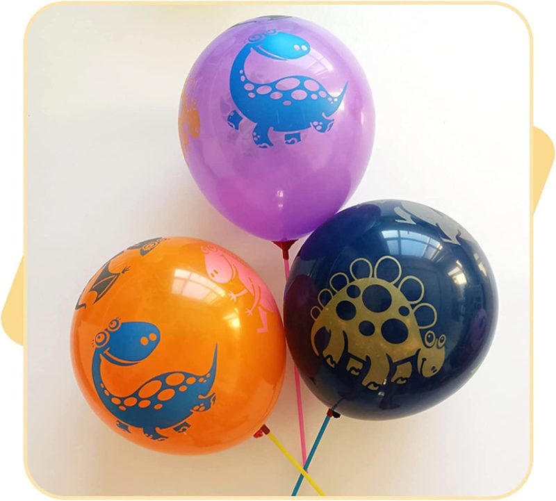 Set 10 Baloane Latex Animale, 30 cm, Ropet - imagine 3