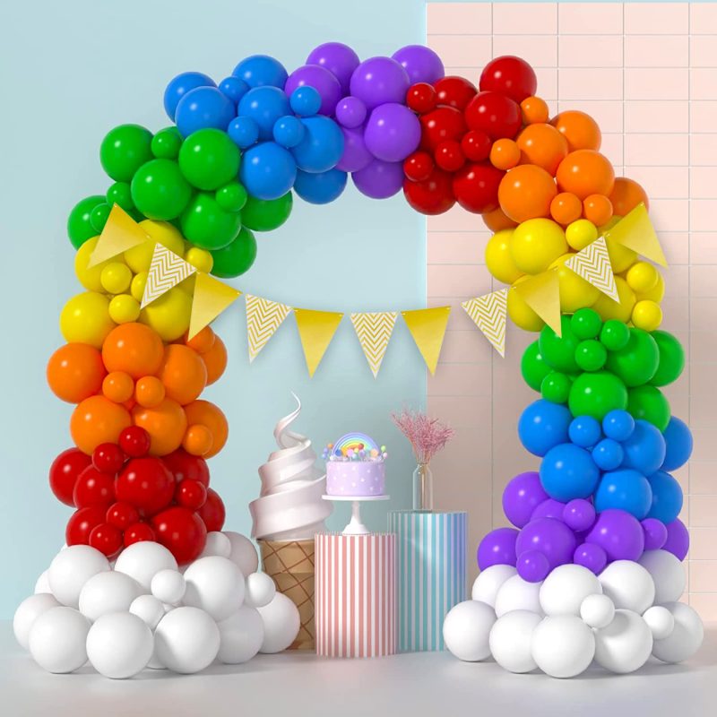 Set 200 Baloane Latex Multicolor, 30 cm, Ropet - imagine 4