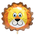 Balon Folie Figurina Cap De Leu, 63.5 cm, Ropet