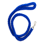Lesa impletita pentru caine de talie mare, grosime 25mm, 120cm, Albastru, Ropet - imagine 3