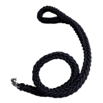 Lesa impletita pentru caine de talie mare, grosime 25mm, 120cm, Negru, Ropet - imagine 2