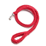 Lesa impletita pentru caine de talie mare, grosime 25mm, 120cm, Rosu, Ropet