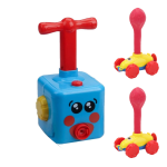 Set Jucarie interactiva cu 10 Baloane, Dispozitiv Lansator pentru Umflarea Baloanelor, 2 x Masina aerodinamica, ROPET - imagine 2