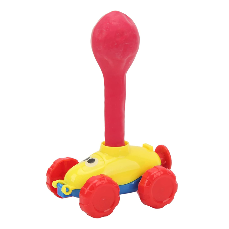 Set Jucarie interactiva cu 10 Baloane, Dispozitiv Lansator pentru Umflarea Baloanelor, 2 x Masina aerodinamica, ROPET - imagine 6