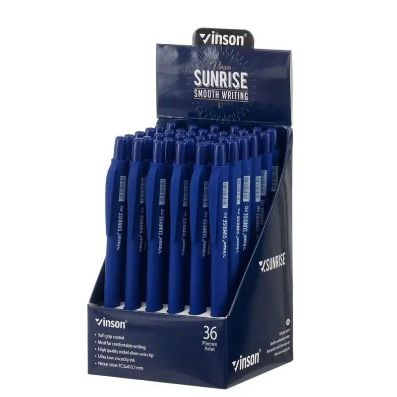 Pix Triangular Vinson Sunrise, Cu Gel Pe Baza De Ulei, 0.7 mm - imagine 2