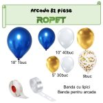 Set Baloane Si Decoratiuni Happy Birthday, Model 901, 82 Bucati, Ropet - imagine 2
