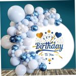 Set Baloane Si Decoratiuni Happy Birthday, Model 761, 86 Bucati, Ropet - imagine 3
