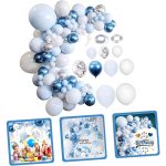 Set Baloane Si Decoratiuni Happy Birthday, Model 761, 86 Bucati, Ropet - imagine 5