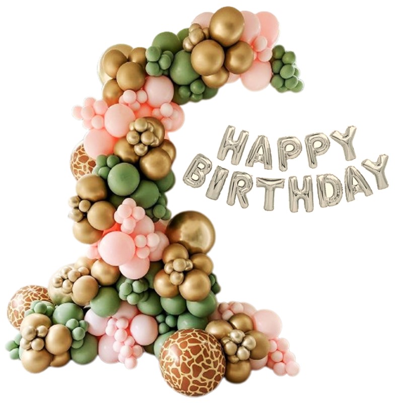 Set baloane si decoratiuni petrecere Happy Birthday Set Baloane Si Decoratiuni Happy Birthday, Model 749, 90 Bucati, Ropet - imagine 1