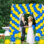 Set Baloane Pentru Arcada, 150 Bucati, Galben Si Albastru, Ropet - imagine 6