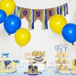 Set Baloane Pentru Arcada, 150 Bucati, Galben Si Albastru, Ropet - imagine 7