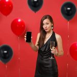 Set Baloane Pentru Arcada, 150 Bucati, Rosu Si Negru, Ropet - imagine 8