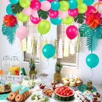 Set Baloane Pentru Arcada, 150 Bucati, Roz, Verde Si Albastru, Ropet - imagine 5