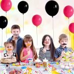 Set Baloane Pentru Arcada Cu Ghirlanda Happy Birthday, 115 Bucati, Roz, Negru Si Auriu, Ropet - imagine 4