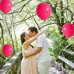 Set Baloane Pentru Arcada Cu Ghirlanda Happy Birthday, 115 Bucati, Roz Si Alb, Ropet - imagine 8