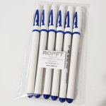 Set 6 Pixuri Cu Gel, 0.5 mm, Albastru, Ropet - imagine 3