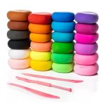 Set 12 Pungi Plastilina Inteligenta Modelling Polymer Clay, Ropet
