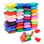 Set 12 Pungi Plastilina Inteligenta Modelling Polymer Clay, Ropet - imagine 3