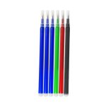Set 6 Rezerve Roller Compatibile Pilot Frixion, 0.7 mm, Multicolor, Ropet