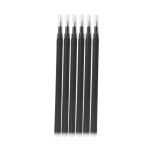 Set 6 Rezerve Roller Compatibile Pilot Frixion, 0.7 mm, Negru, Ropet