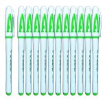 Set 12 Pixuri Cu Gel, 0.5 mm, Verde
