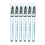 Set 6 Pixuri Cu Gel, 0.5 mm, Negru, Ropet