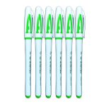Set 6 Pixuri Cu Gel, 0.5 mm, Verde, Ropet